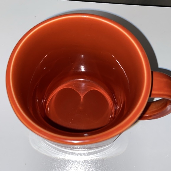 Fiesta Homer Laughlin Paprika Square Bottom Mug HLC Coffee Red Brown Fiestaware - Picture 4 of 7